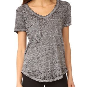 Z Supply Charcol Sno Yarn Tee sz M